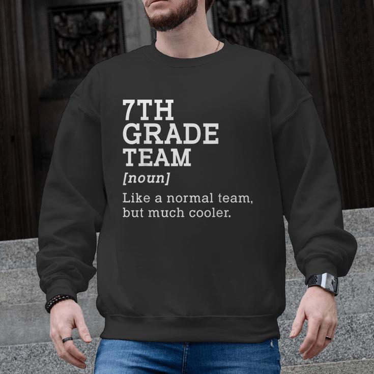 7th Grade Team Back To School Teacher Seventh Grade Team Men Graphic Sweatshirt