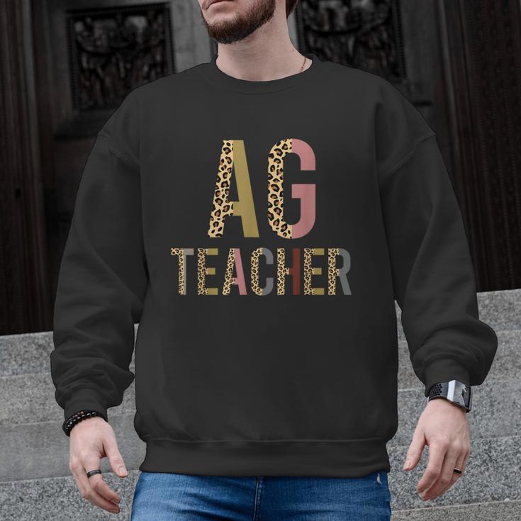 AG Teacher Farmer Life Agriculture Teacher Men Graphic Sweatshirt