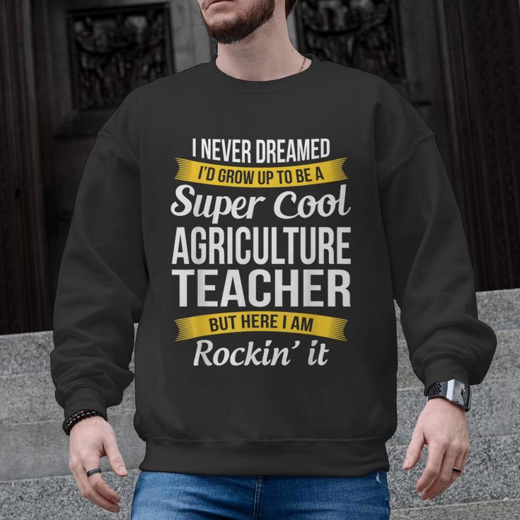 Agriculture Teacher Appreciation AG Teacher Men Graphic Sweatshirt