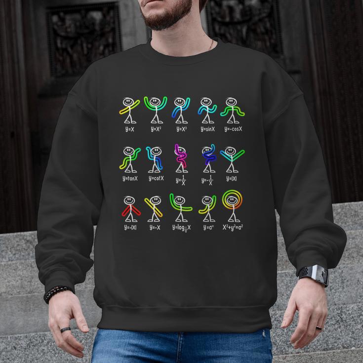 Algebra Dance Function Math Teacher Geek Idea Men Graphic Sweatshirt