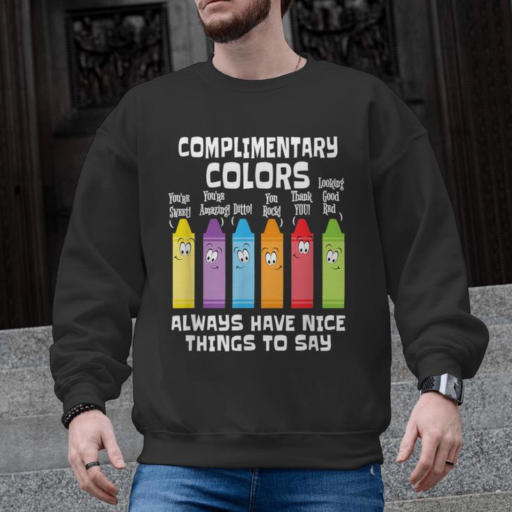 Artist Art Teacher School Artist Joke Men Graphic Sweatshirt