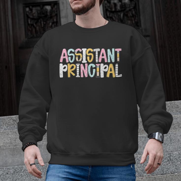 Assistant Principal Back To School Teacher Appreciation Men Graphic Sweatshirt