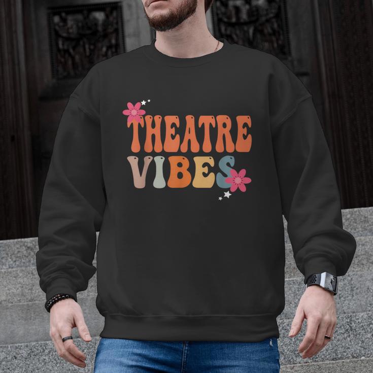 Theatre Vibes Teacher Man Women Youth Auditorium Concert Tee Men Graphic Sweatshirt