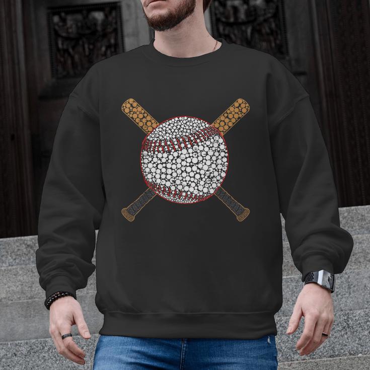 Baseball Happy Dot Day Shirts For Kids Men Women Teacher Men Graphic Sweatshirt