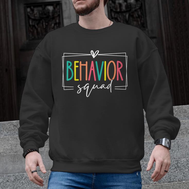 Behavior Squad School Counselor SPED Teacher Kids Women Men Men Graphic Sweatshirt