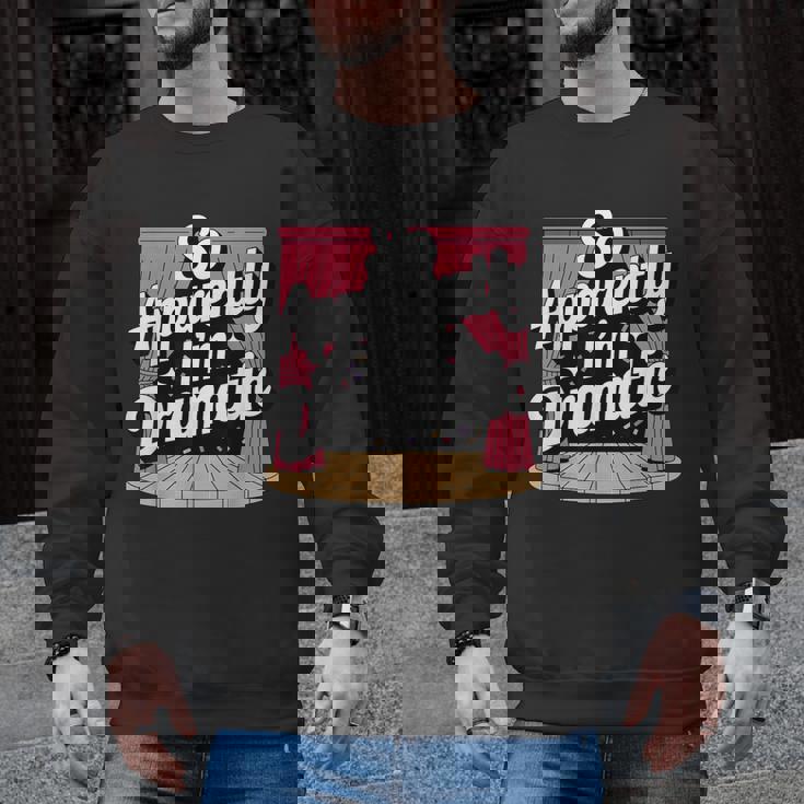 Best Theatre Art For Men Women Musical Drama Teacher Theater Men Graphic Sweatshirt