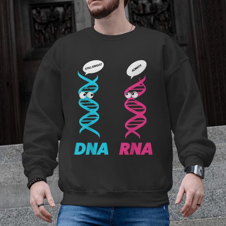 Biology Teacher DNA RNA Student Science Biologist Men Women Men Graphic Sweatshirt