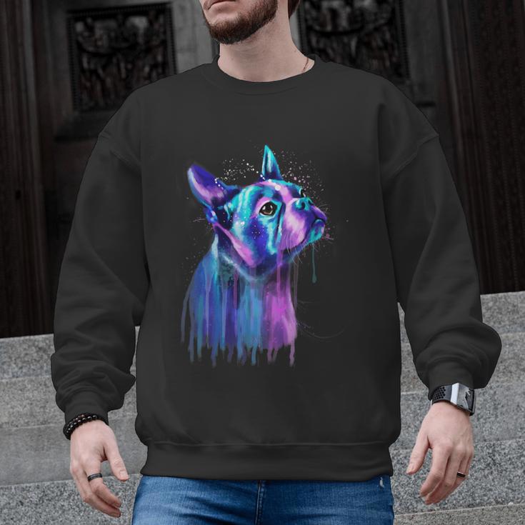 Boston Terrier Dog For a Boston Terrier Mom Men Graphic Sweatshirt