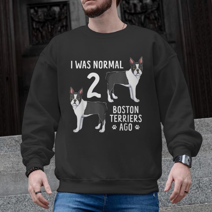 Boston Terrier Humor Bostie Dog Lover For Men Women Kids Men Graphic Sweatshirt