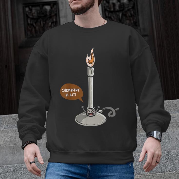 Chemistry Burner Science Lover Biology Chemistry Teacher Men Graphic Sweatshirt