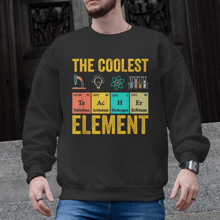 Chemistry Teacher Element Science Student Chemist Men Graphic Sweatshirt