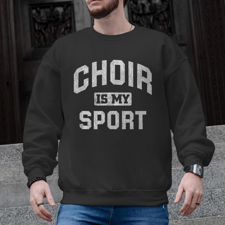 Choir Is My Sport Quote Choir Teacher Men Graphic Sweatshirt