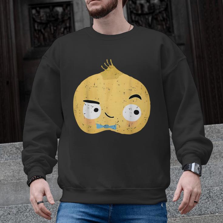 The Cool Bean Good Egg Teacher Halloween Costume Food Group Men Graphic Sweatshirt