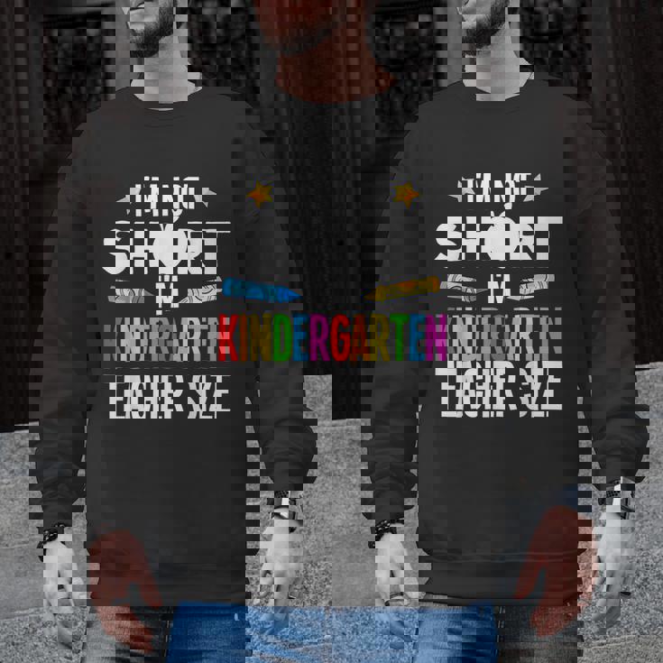Cool Kindergarten Teacher Art For Men Women Preschool Kinder Men Graphic Sweatshirt
