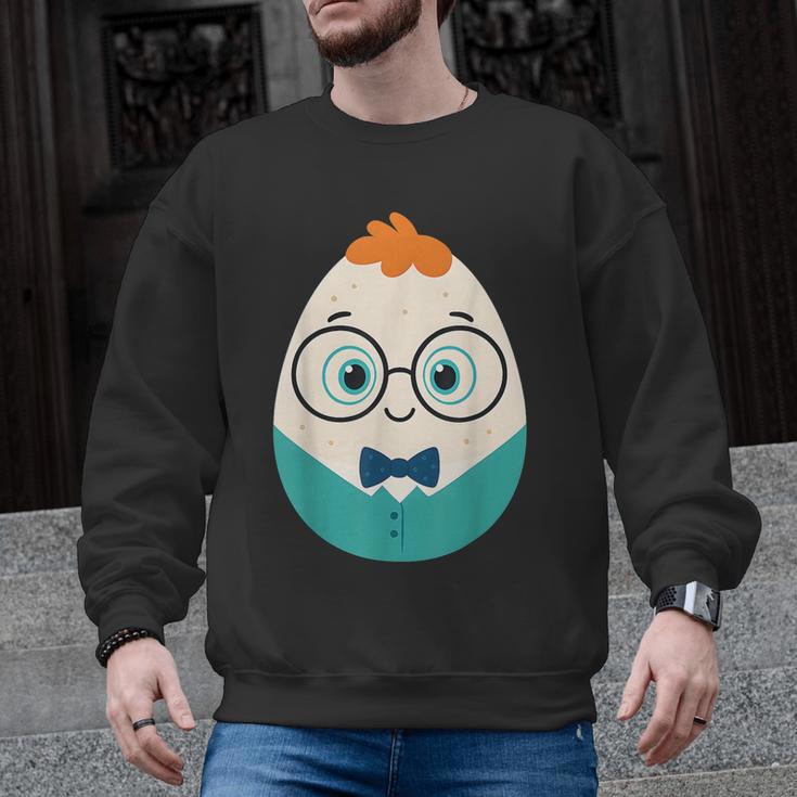 Cute Good Egg Teacher Halloween Costume Food Group Men Graphic Sweatshirt