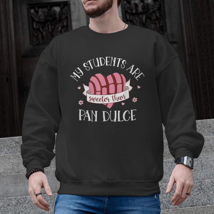 Cute Spanish Teacher Dual Language Bilingual Teacher Men Women Men Graphic Sweatshirt