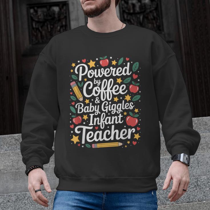 Daycare Provider Infant Teacher Quotes Toddler Teaching Men Graphic Sweatshirt