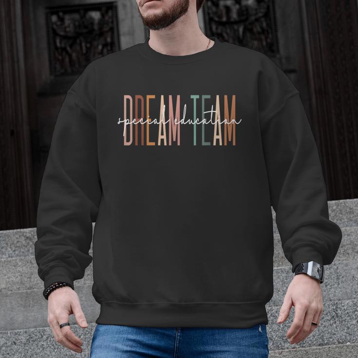 Dream Team Special Education Squad Special Education Teacher Men Graphic Sweatshirt