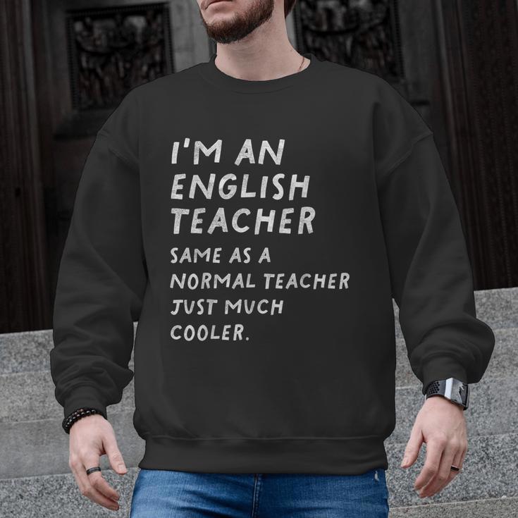 English Teacher Definition Men Graphic Sweatshirt