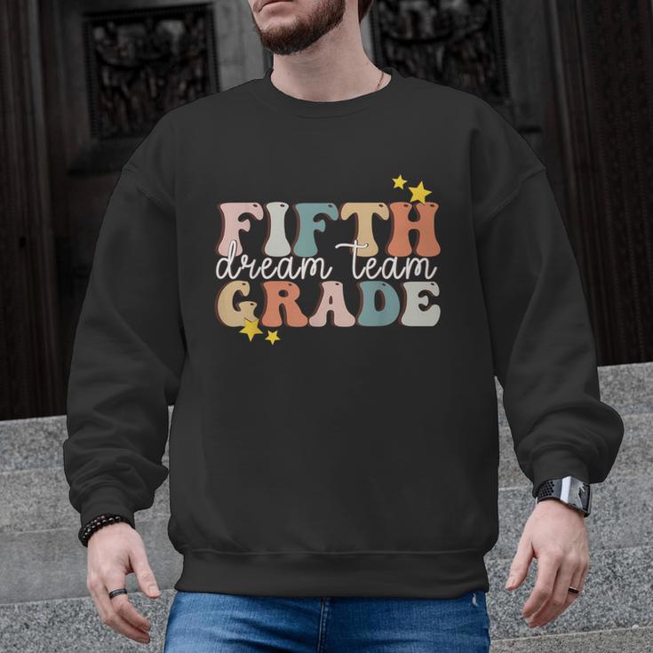 Fifth Grade Dream Team First Day Of 5th Grade Teachers Men Graphic Sweatshirt