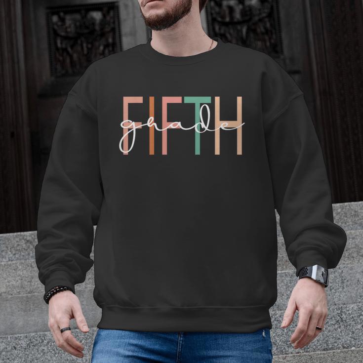 Fifth Grade Girls Boys Teacher Team 5th Grade Squad Men Graphic Sweatshirt