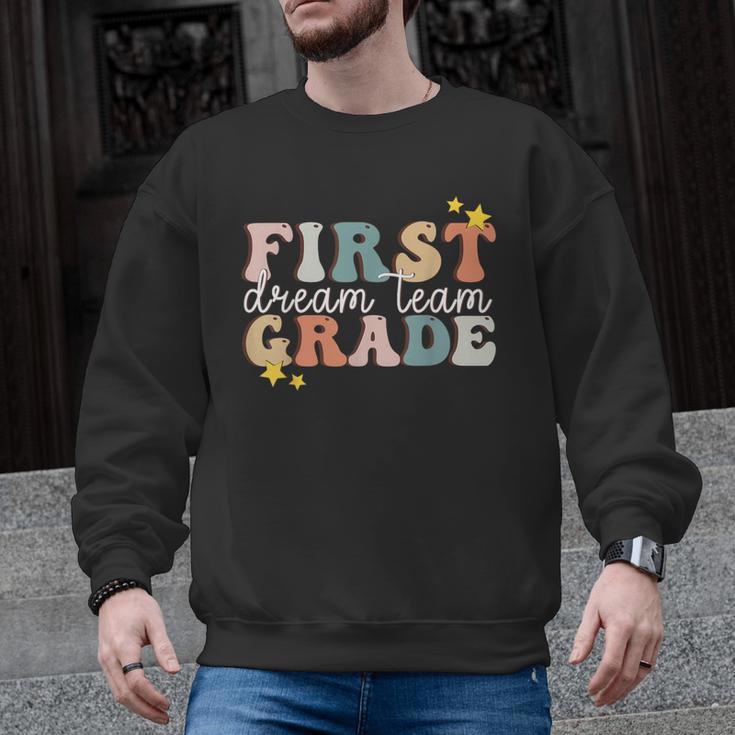 First Grade Dream Team First Day Of 1st Grade Teachers For Men Women Men Graphic Sweatshirt