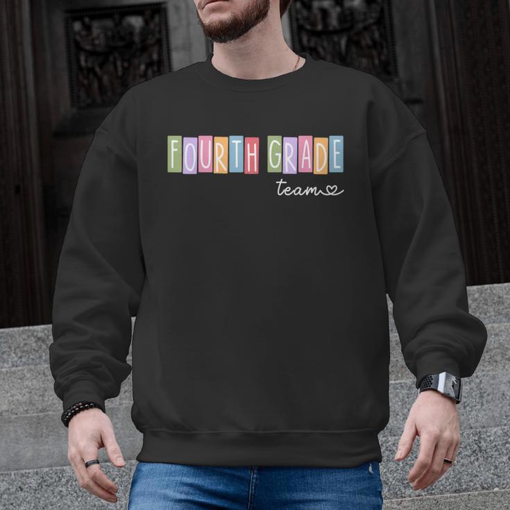 Fourth Grade Team 4th Grade Teacher Girls Boys Men Graphic Sweatshirt