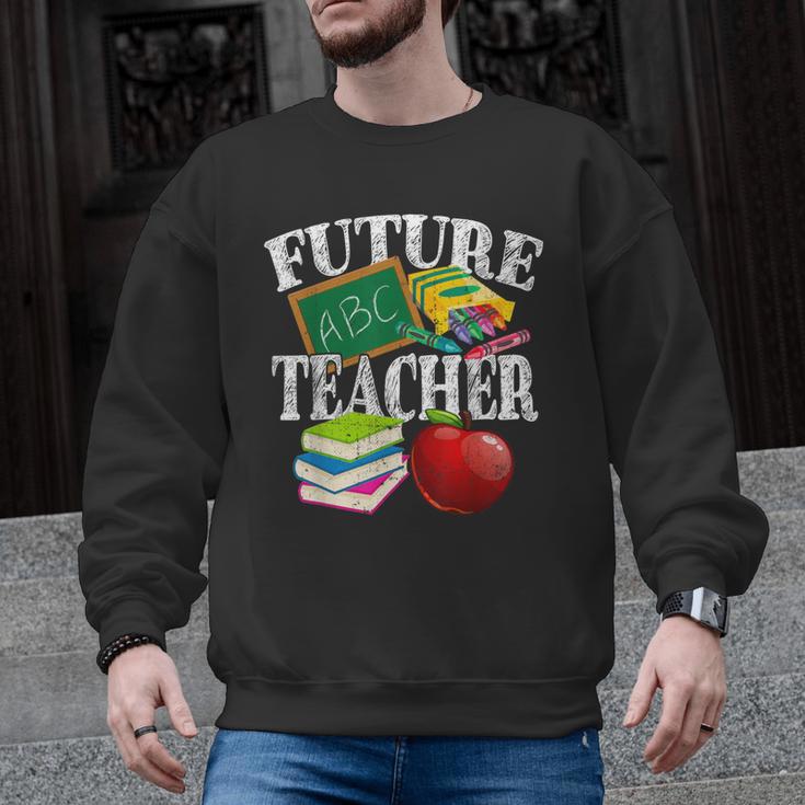 Future Teacher With Canyon And Book Teacher Men Women Girls Kids Men Graphic Sweatshirt