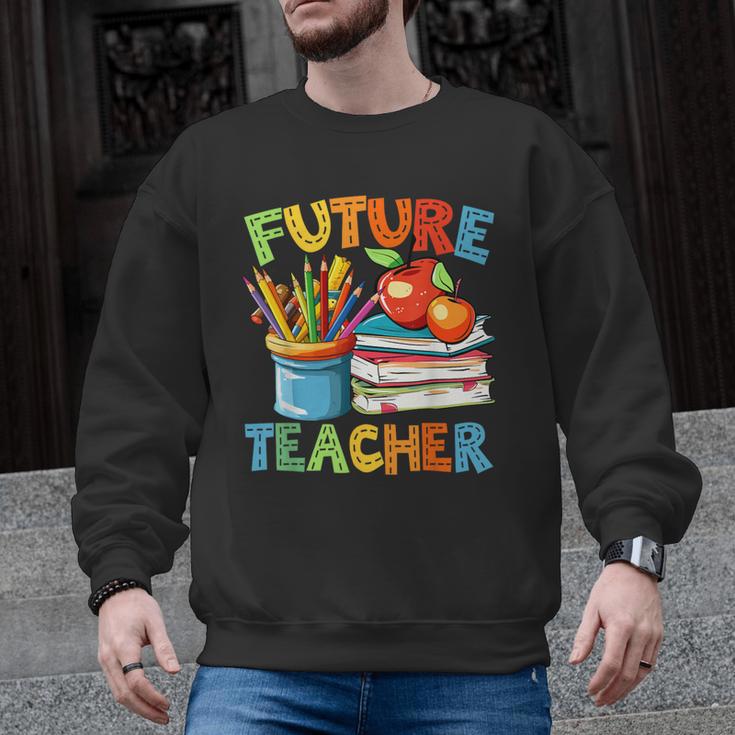 Future Teacher Costume For Kids Back To School Boy Girl Men Graphic Sweatshirt