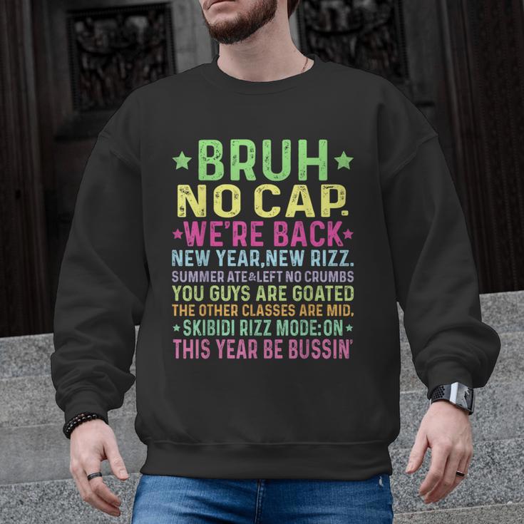 Gen A Slang Teachers Happy 1st Day Of School 2025 Students Men Graphic Sweatshirt
