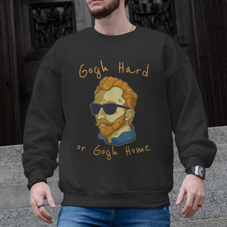 Go Hard Or Go Home Art Teacher Men Graphic Sweatshirt