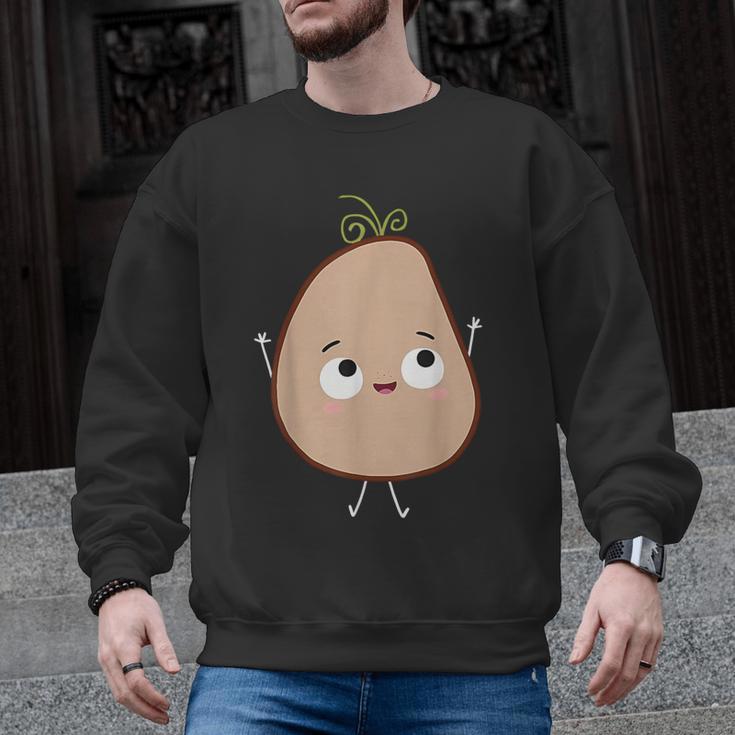 Good Egg Teacher Halloween Costume The Couch Potato Men Graphic Sweatshirt
