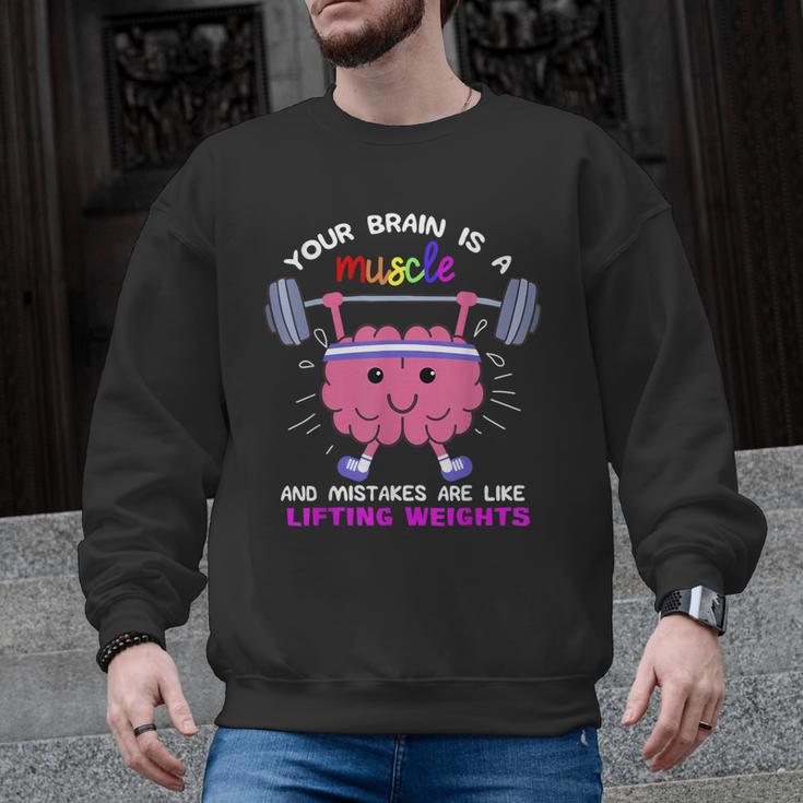 Growth Mindset Teacher Shirt Inspirational Shirts Men Graphic Sweatshirt