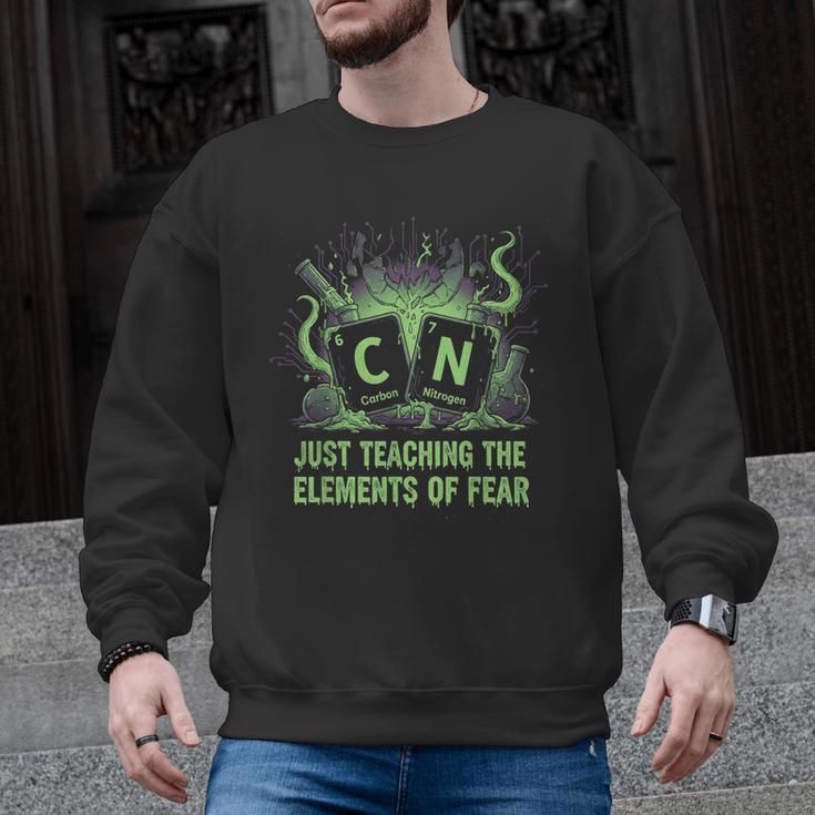 Halloween 67 Meme Science Chemistry Teacher Periodic Table Men Graphic Sweatshirt