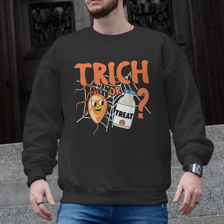 Halloween Medical Lab Science Microbiology Scientist Teacher Men Women Men Graphic Sweatshirt