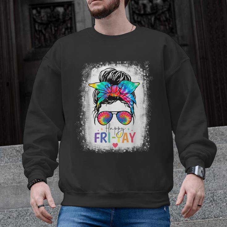 Happy Fri-Yay Friday Teacher Life Happy Friday Men Graphic Sweatshirt