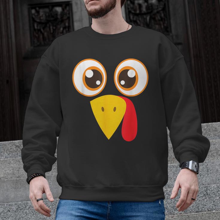 Hilarious Turkey Halloween Thanksgiving Teacher Nurse Men Graphic Sweatshirt