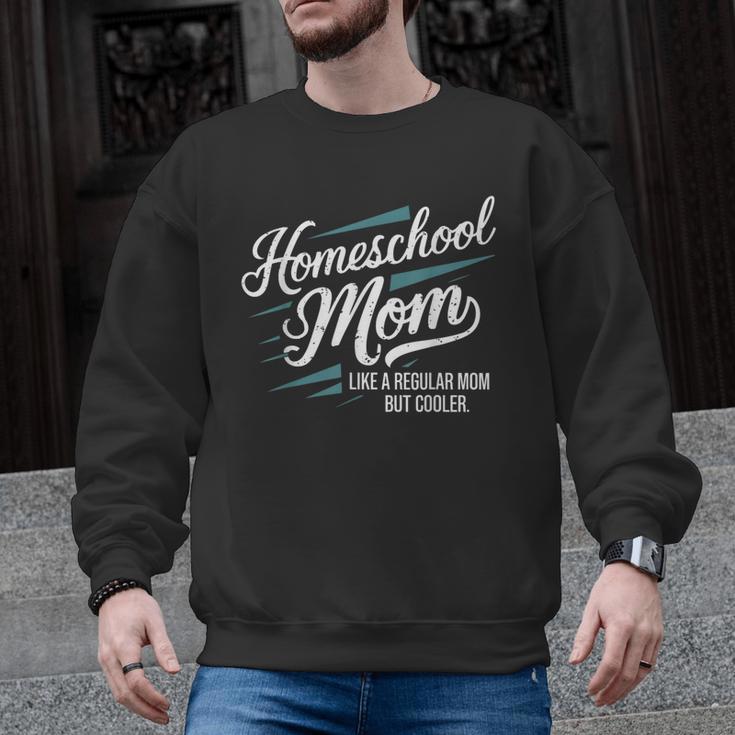 Homeschool Life Homeschool Mom Homeschool Dad Teacher Kids Men Graphic Sweatshirt