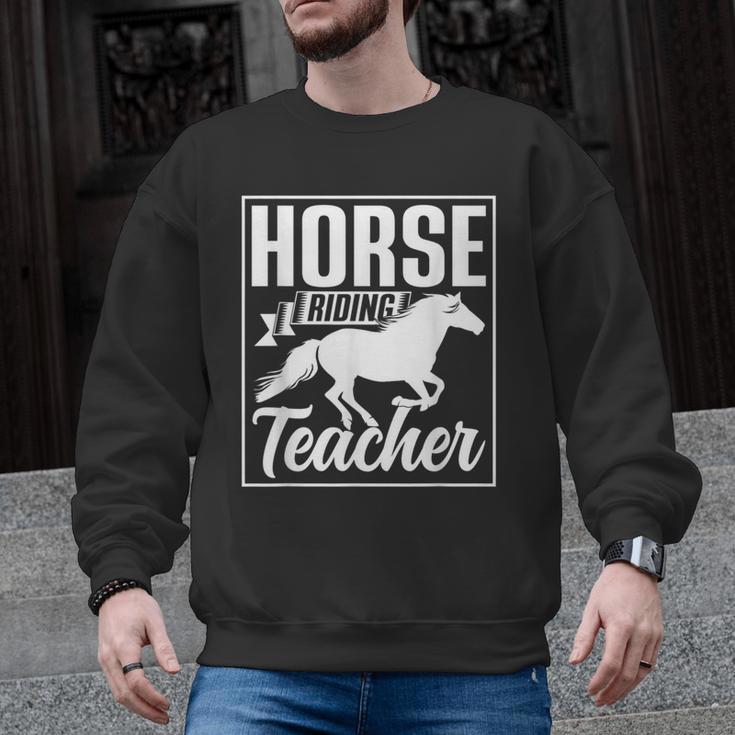 Horse Riding Teacher Rider Lover Equestrian Men Women Kids Men Graphic Sweatshirt