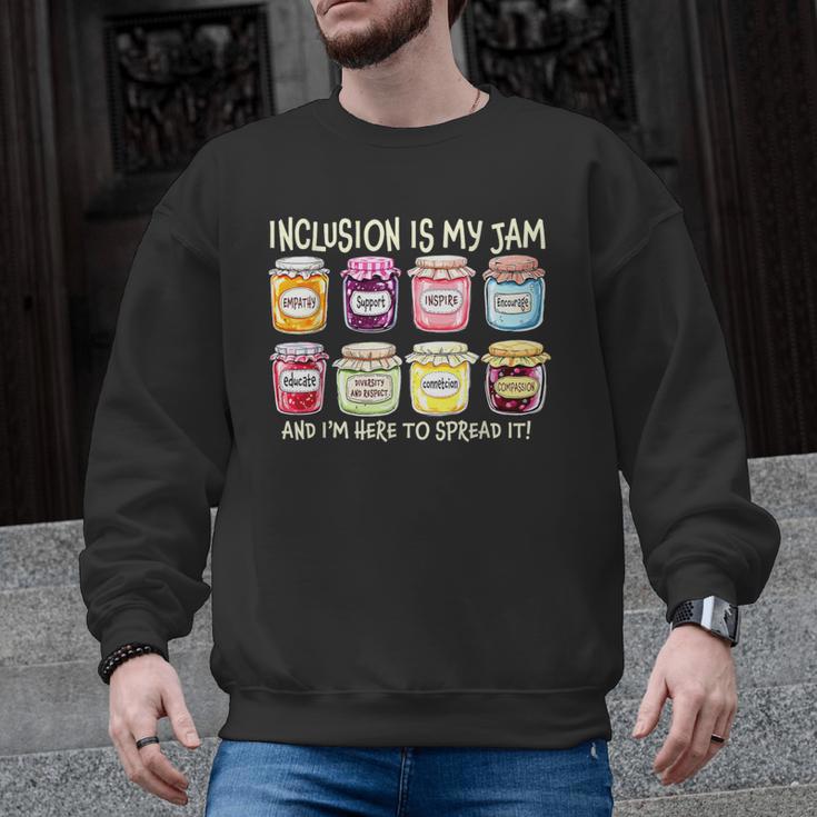Inclusion Is My Jam And I'm Here To Spread It Sped Teacher Men Graphic Sweatshirt