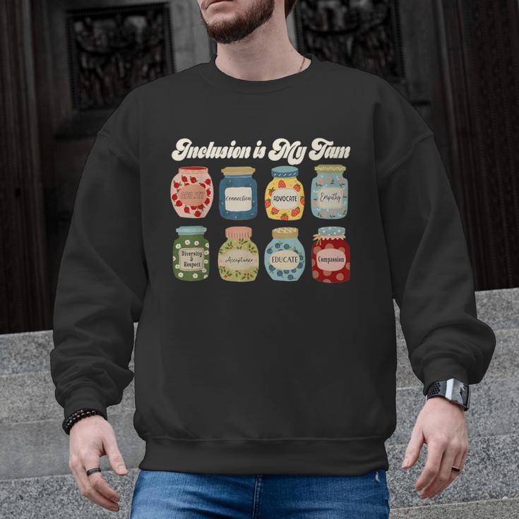 Inclusion Is My Jam Neurodiversity Special Education Teacher Men Graphic Sweatshirt
