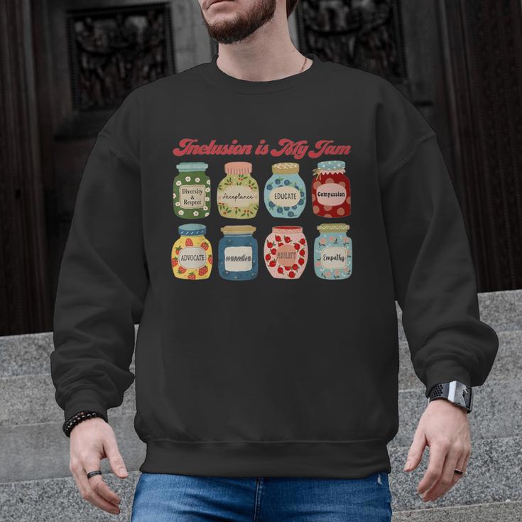 Inclusion Is My Jam Special Education Teacher Autism Men Graphic Sweatshirt
