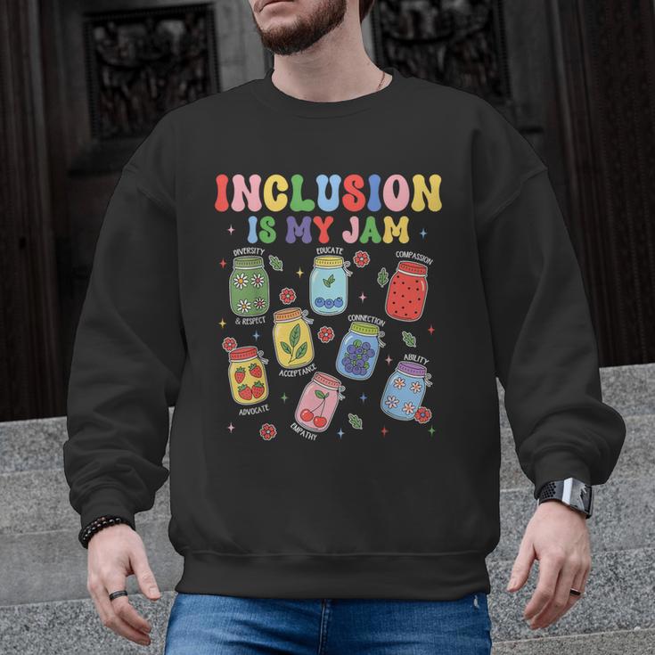 Inclusion Is My Jam SPED Teacher Special Education Life Men Graphic Sweatshirt