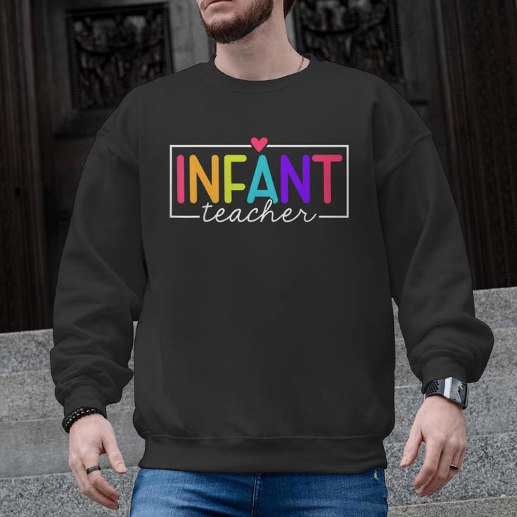 Infant Teacher Daycare Provider Childcare Teacher Men Graphic Sweatshirt