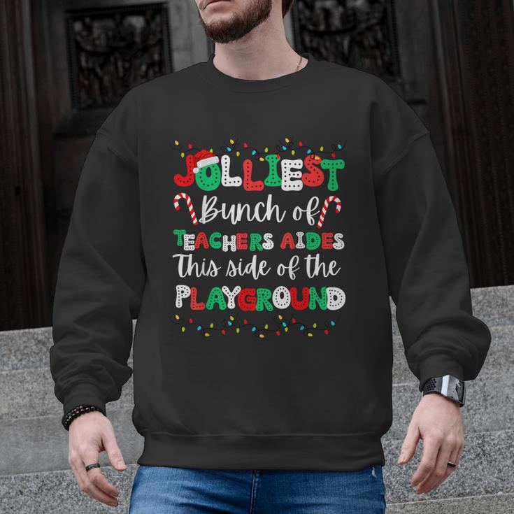 Jolliest Bunch Of Teachers Aides This Side Of The Playground Men Graphic Sweatshirt