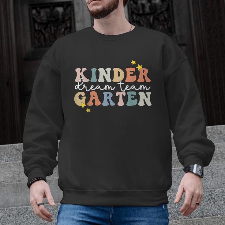 Kindergarten Dream Team Teacher Back To School Men Graphic Sweatshirt