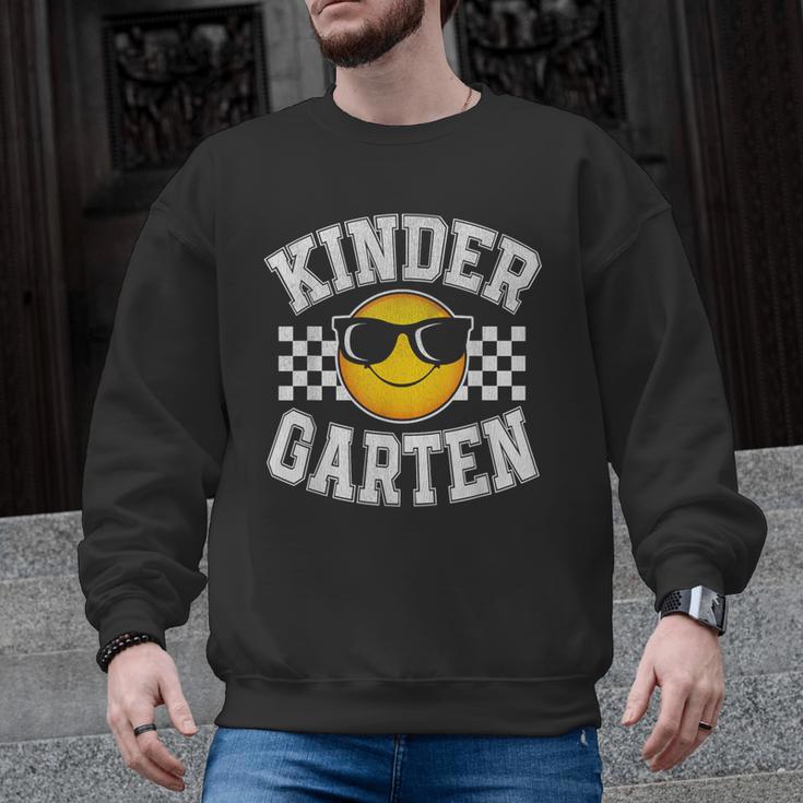 Kindergarten Teacher First Day Of Kinder Back To School Men Graphic Sweatshirt