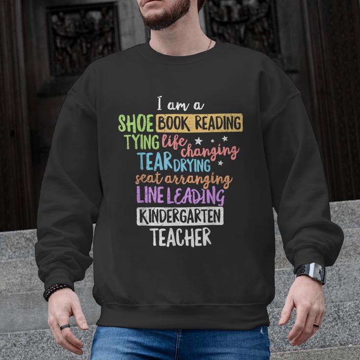 I Am A Kindergarten Teacher Shirt Creative Men Graphic Sweatshirt
