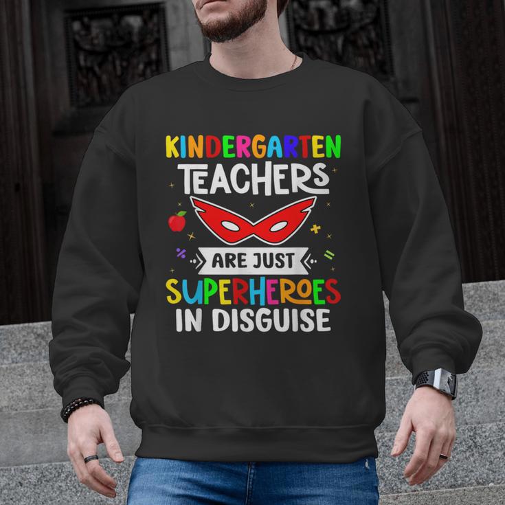 Kindergarten Teachers Are Just Superheroes In Disguise Men Graphic Sweatshirt