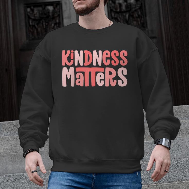 Kindness Matters Anti Bullying Shirts Teacher Child Men Graphic Sweatshirt